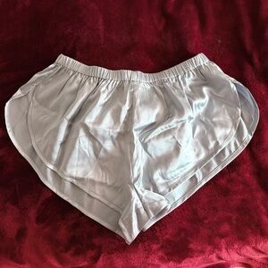 🆕 Fivekisses Silk Lingerie Shorts Light Blue, M